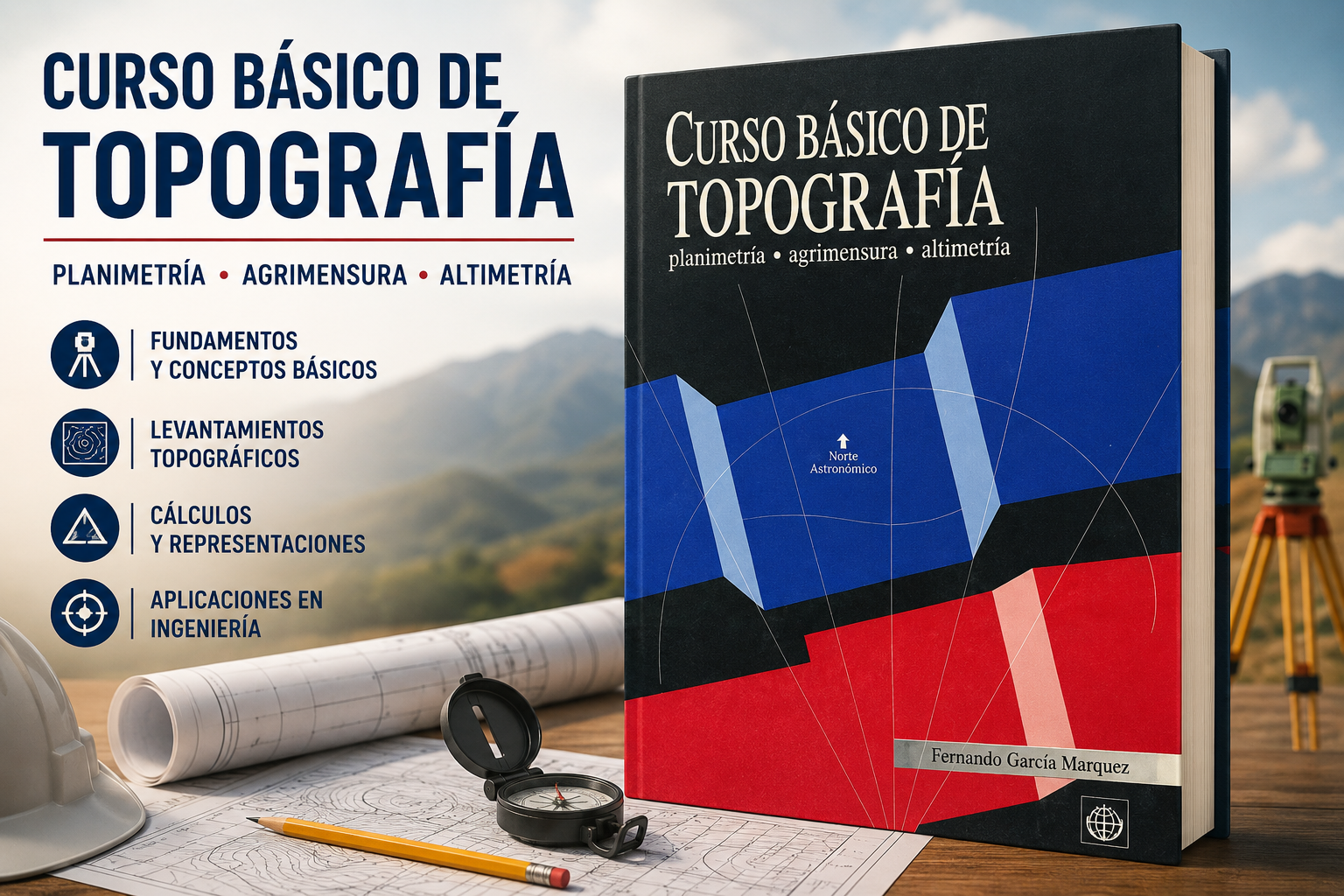 Curso básico de topografía y más