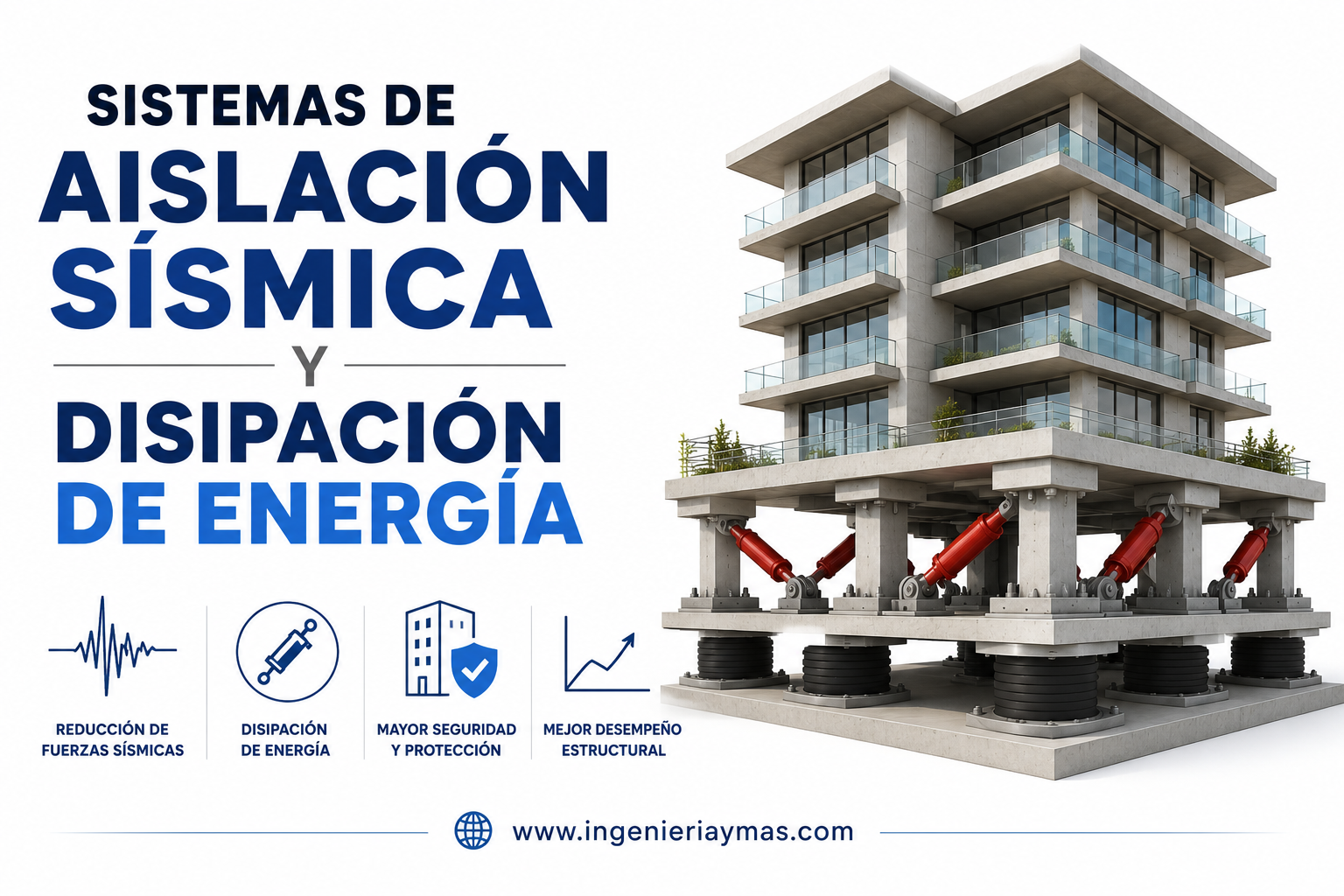 Sistemas de aislamiento sísmico y disipación