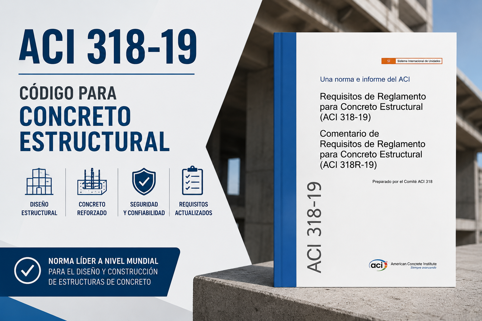 Código ACI 318-19 para concreto estructural