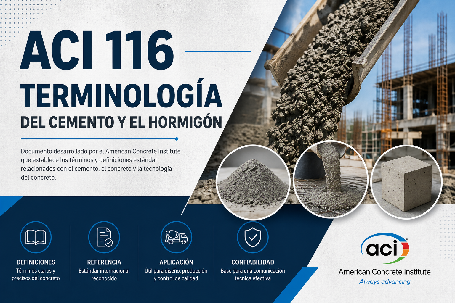 ACI 116 Terminología del concreto