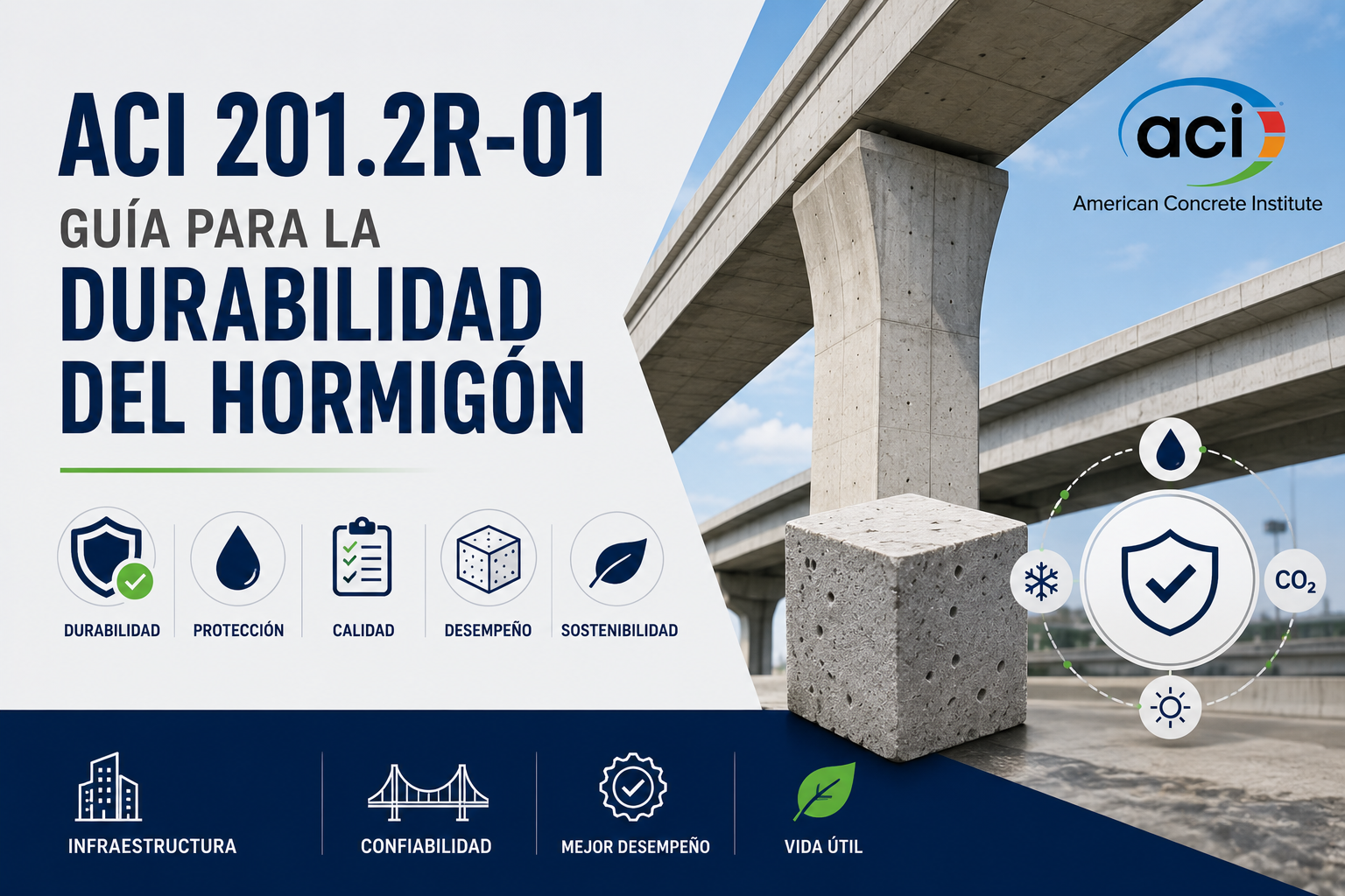 ACI 201.2R-01. Guía para la Durabilidad del Hormigón