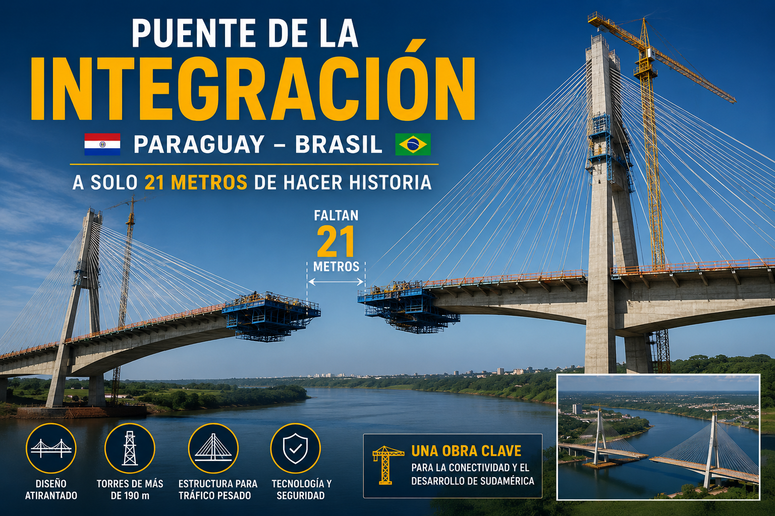 Puente de integración, Paraguay Brasil