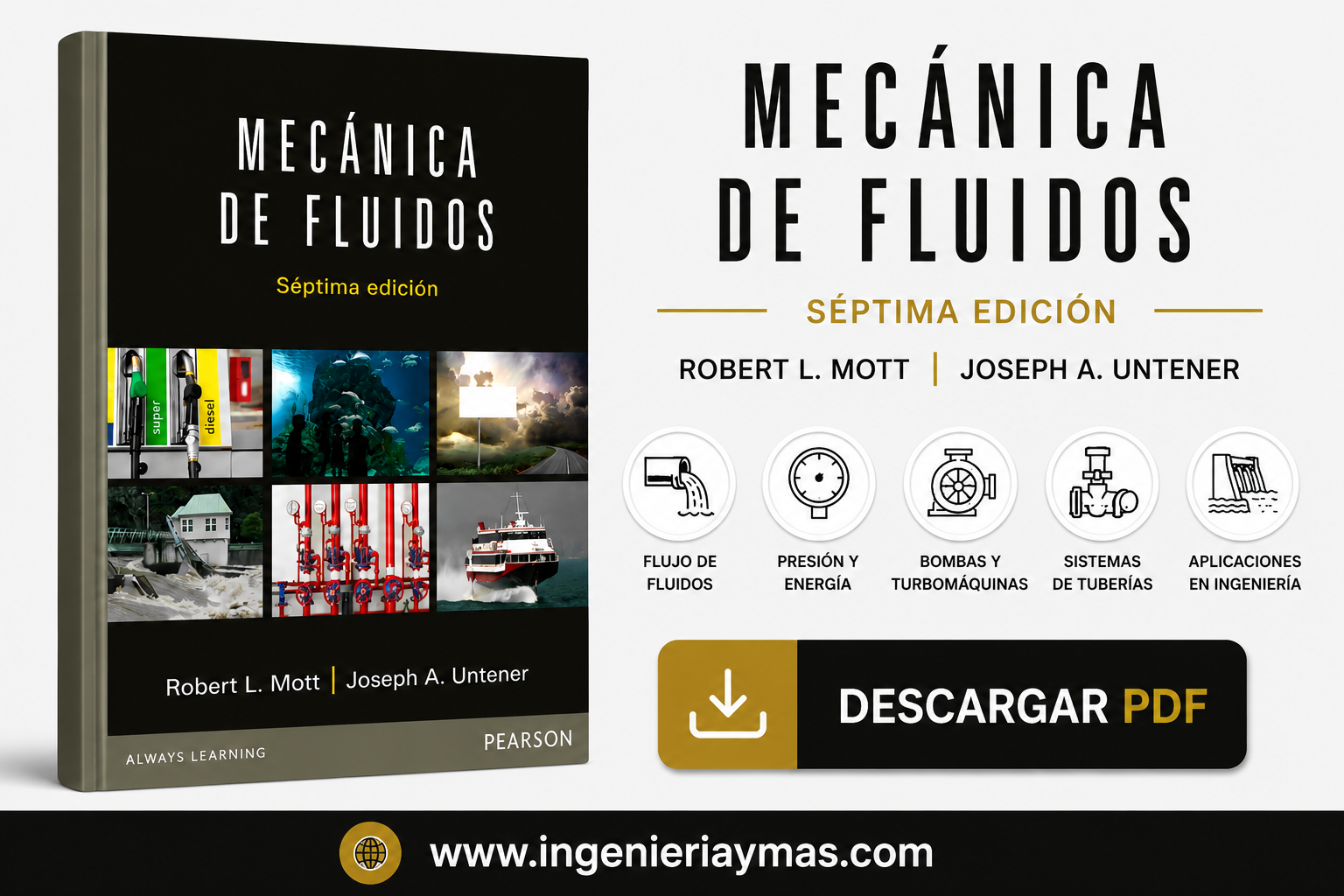 Mecánica de Fluidos, septima edición
