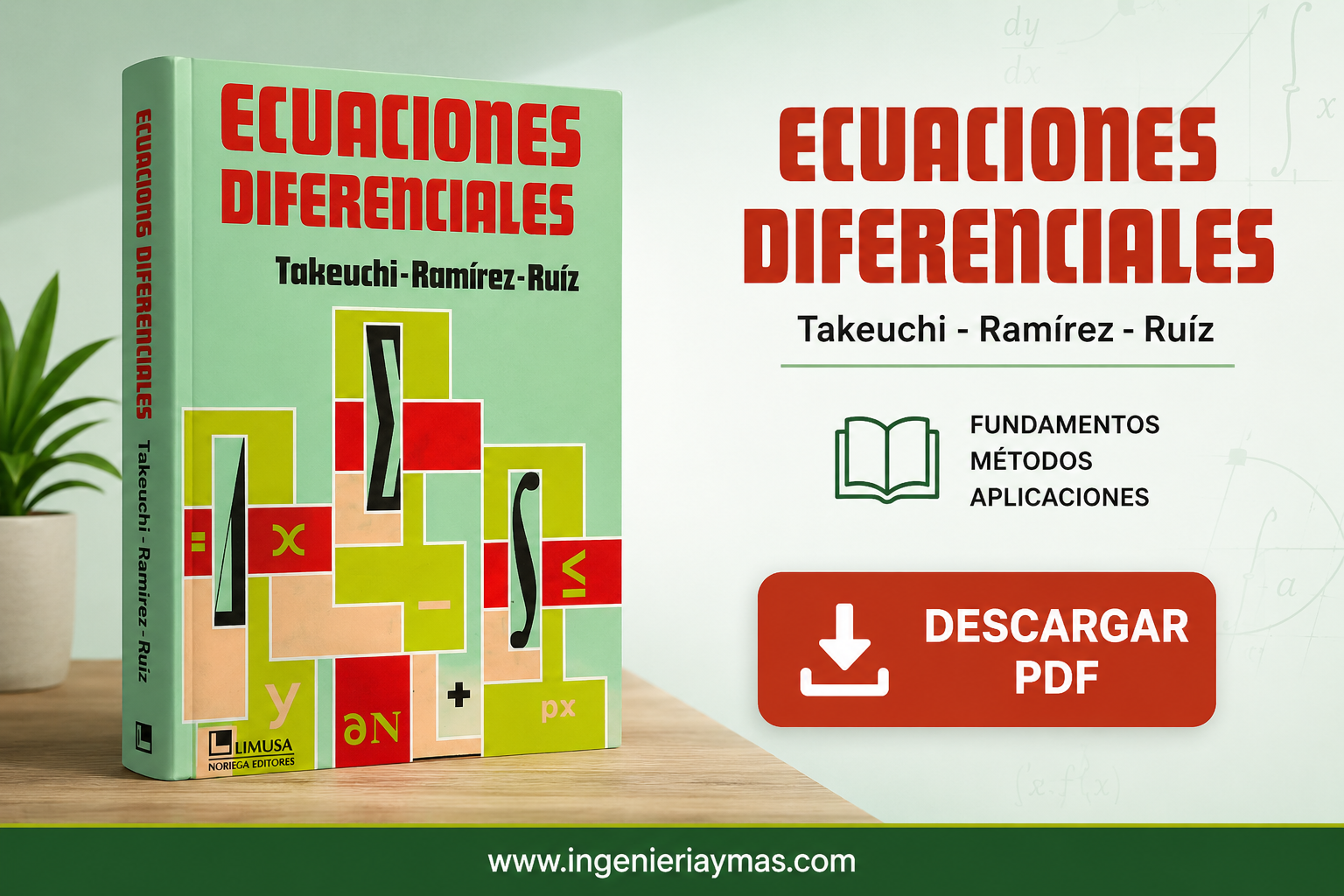 Ecuaciones Diferenciales – Yu Takeuchi, Ramírez y Ruiz