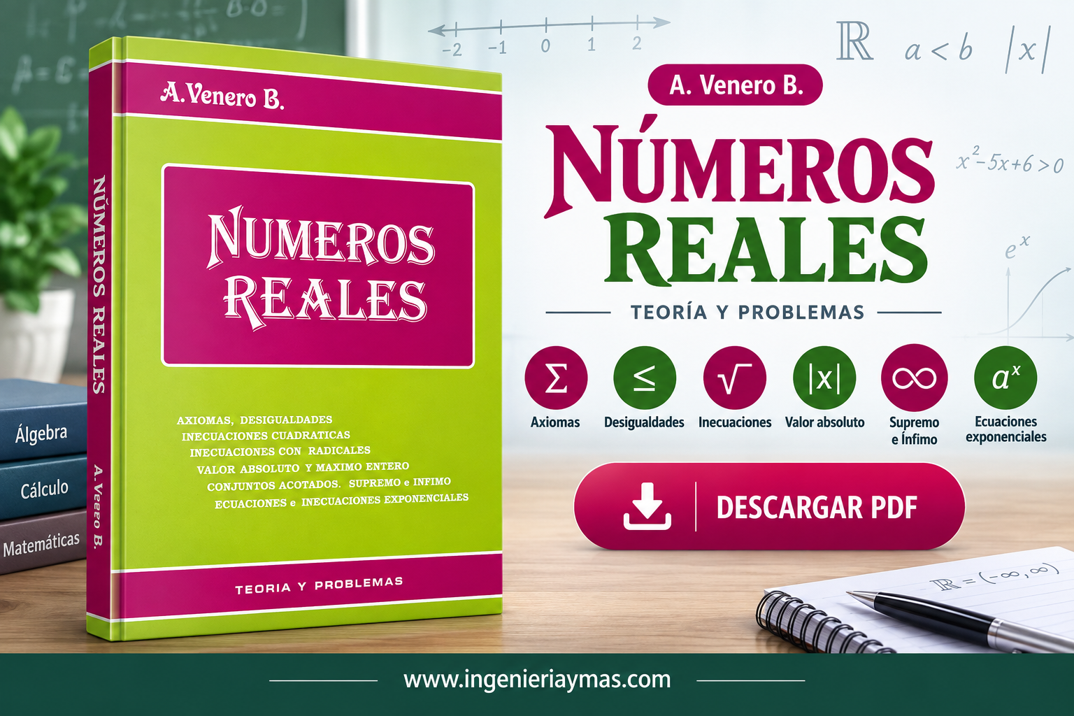 Números Reales – A. Venero B.